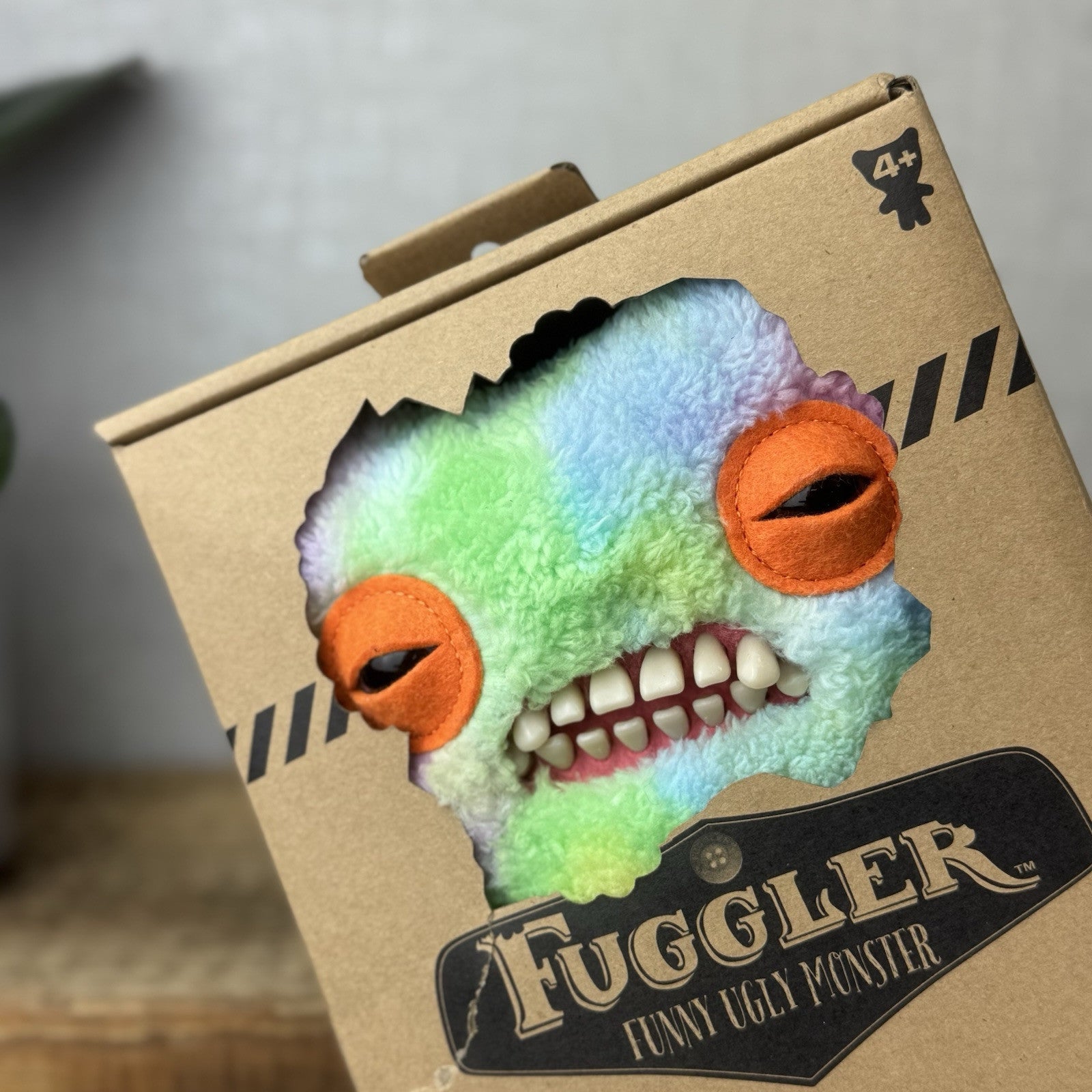 Fuggler Laboratory Misfits - Munch Munch Mix Dye Snuggler Rare Soft With Box