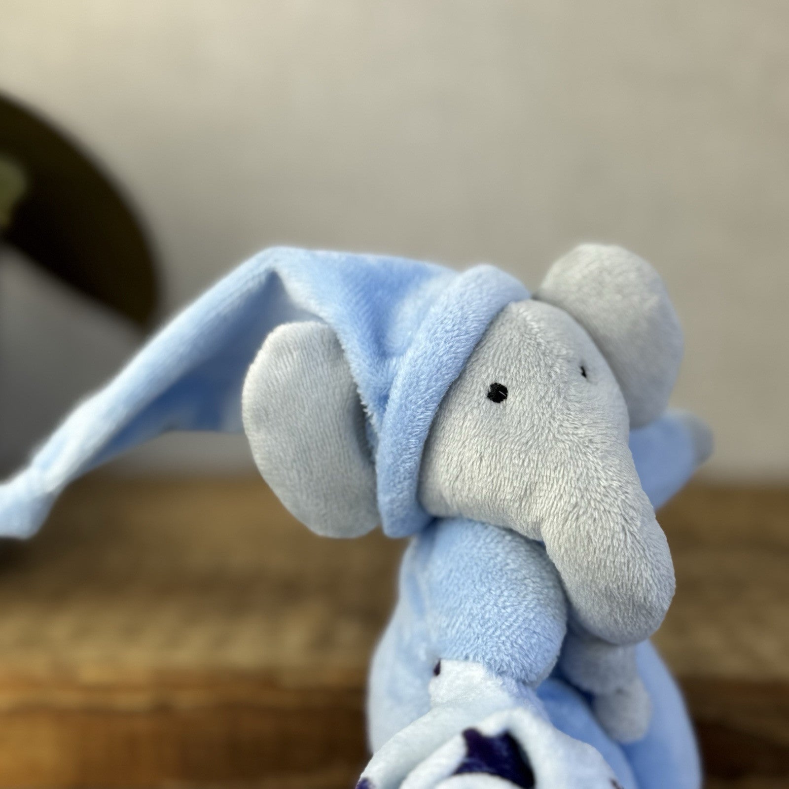 Jellycat Starry Nights Elephant Soother - Little Jellycat Stars/Blue Comforter