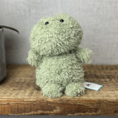 Jellycat Little Frog - Fluffy Little Frog - Light Green Frog New With Tags 8"