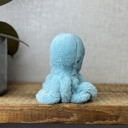 Jellycat Tiny Bobby Octopus - Small Bright Blue Octopus Tiny Small Pocket Pal 5"
