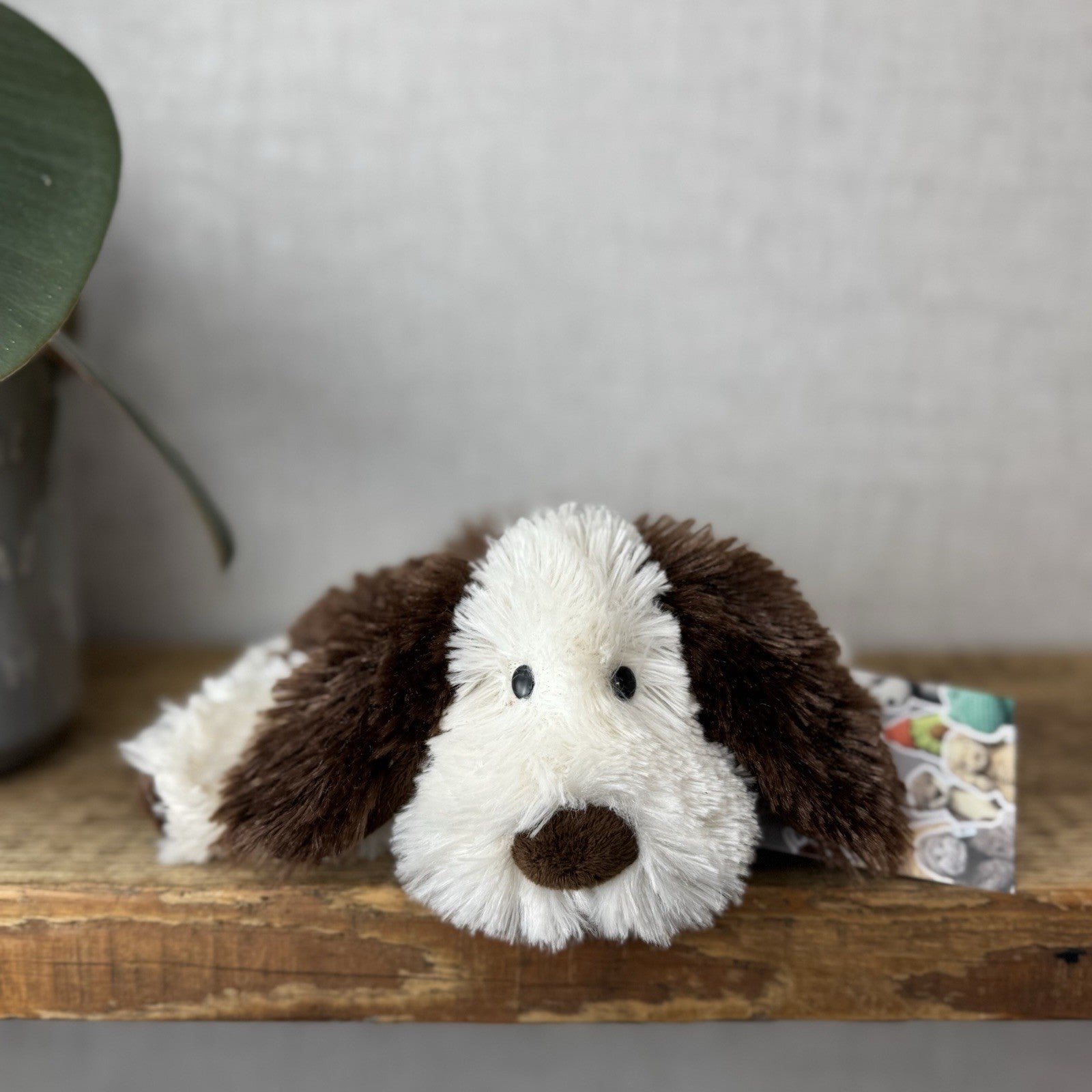 Jellycat Small Truffles Puppy Dog  - Small Truffles Puppy Cream/Brown Small  7”