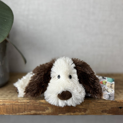 Jellycat Small Truffles Puppy Dog  - Small Truffles Puppy Cream/Brown Small  7”