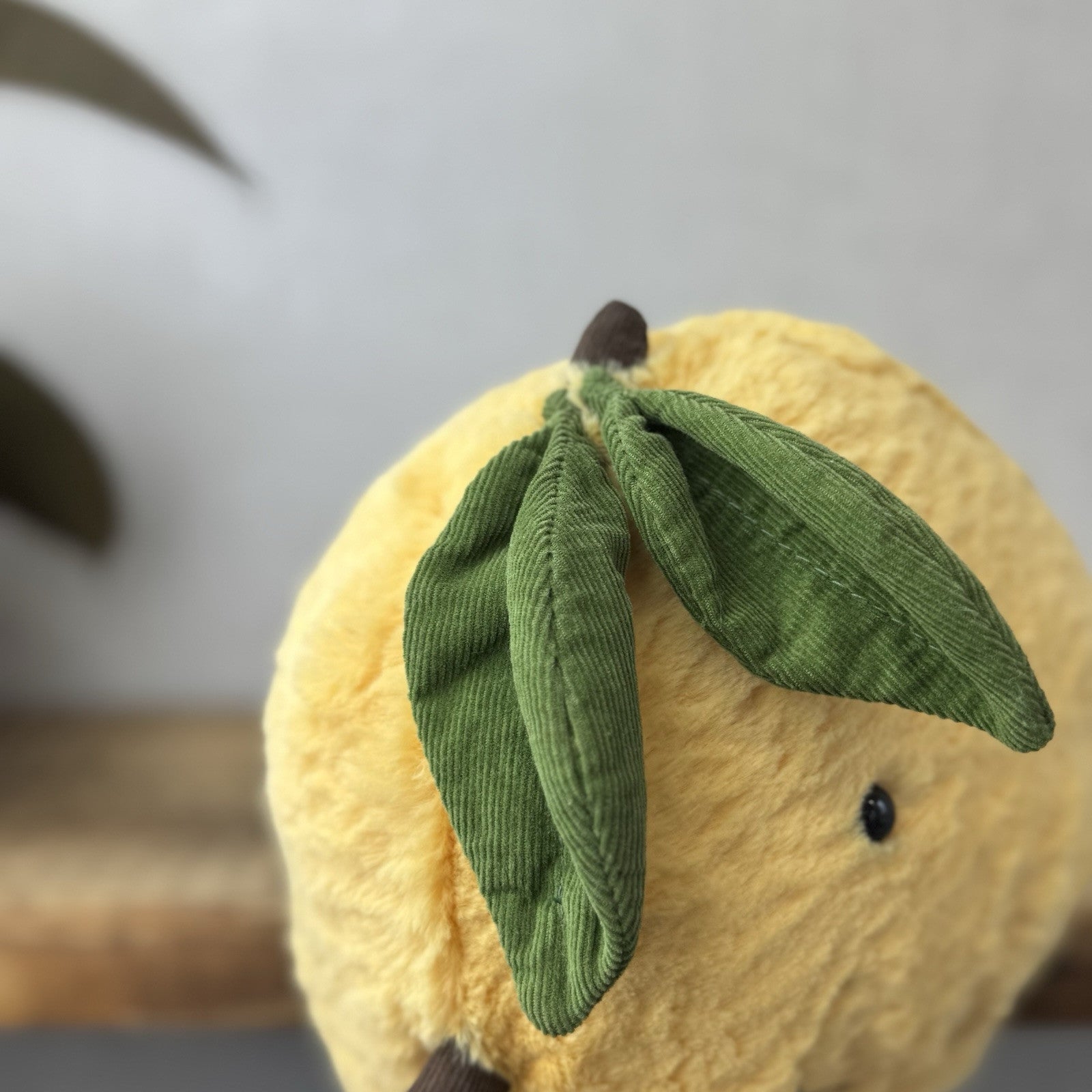 Jellycat Large Amuseable Lemon - Big Lemon With Legs - Food Play Soft Toy 8”
