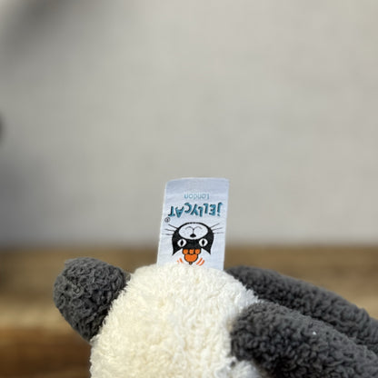 Jellycat Woogie Panda - Jellycat Panda Retired Texture Panda - Small Beanie 9”