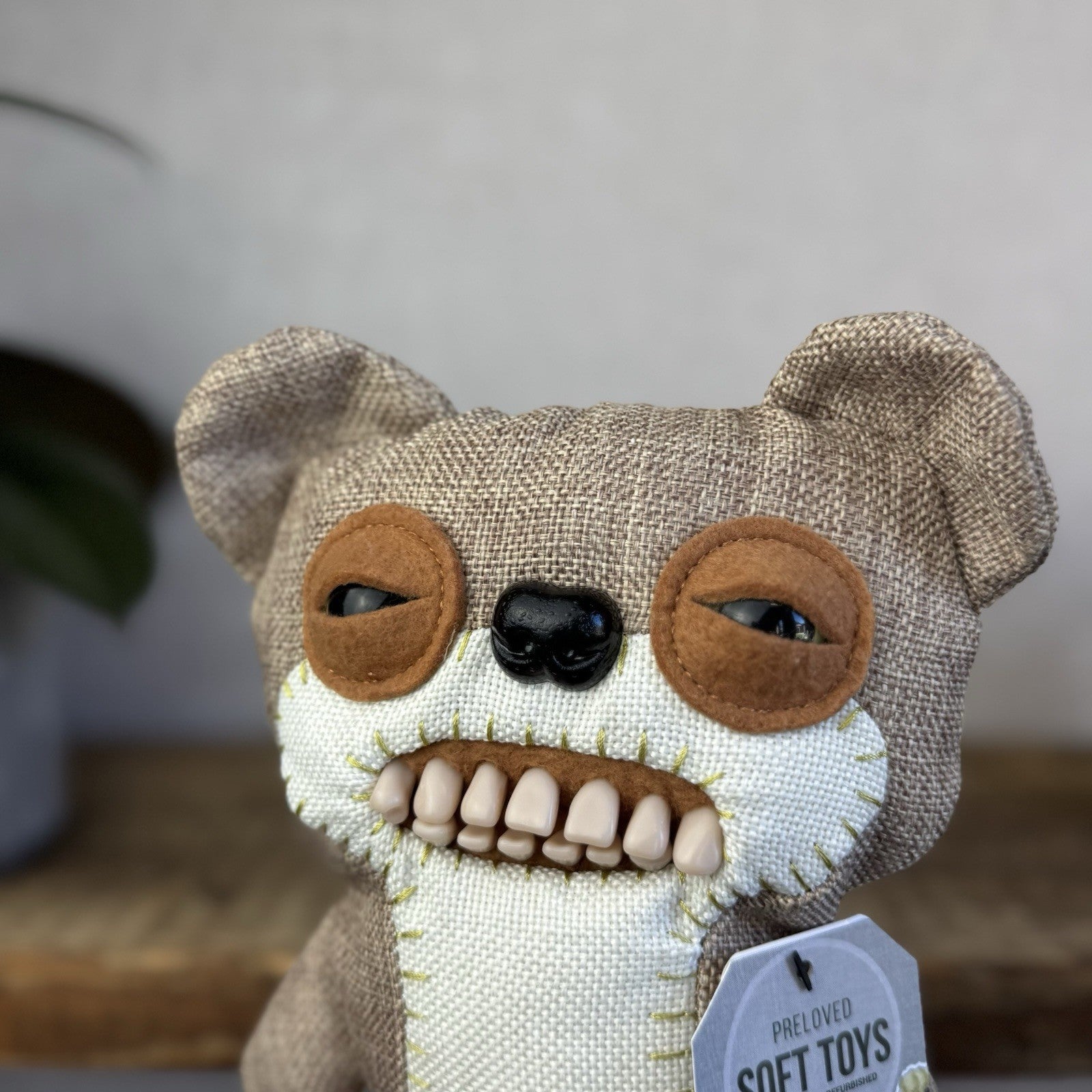 Fuggler Teddy Bear Nightmare Funny Ugly Monster Soft Toy Plush Chase Rare #2