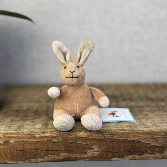 Jellycat Baby Rumble Tumble Bunny - Tiny Vintage Soft Toy Mini Bunny 4" 