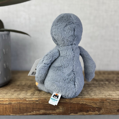 Jellycat Small Bashful Penguin - Grey Small Penguin With Tags Retired Beanie 8"