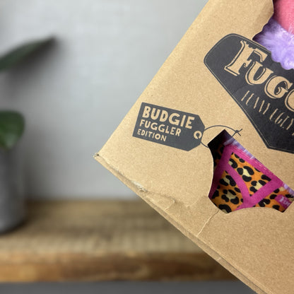 Fuggler Budgie Fuggler Grin Grin Fug - Purple Fluffy Fuggler Funny Ugly Monster