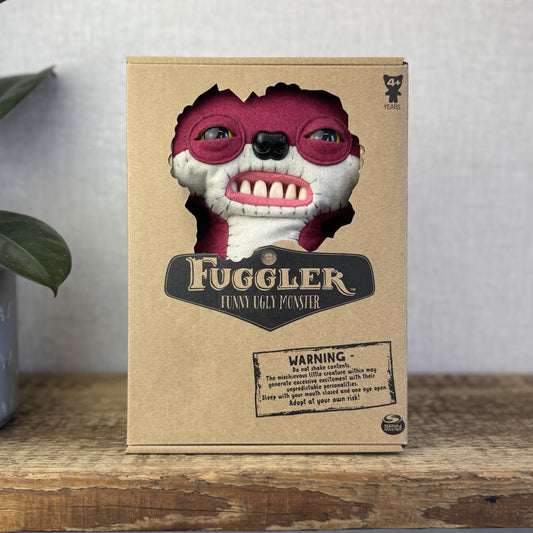 Fuggler Funny Ugly Monster - Red Suspicious Fox - Red Fox Ugly Monster - Rare