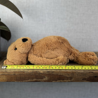Jellycat Bashful Bear - Medium Brown Bashful Bear - Retired Bear With Tags 12”