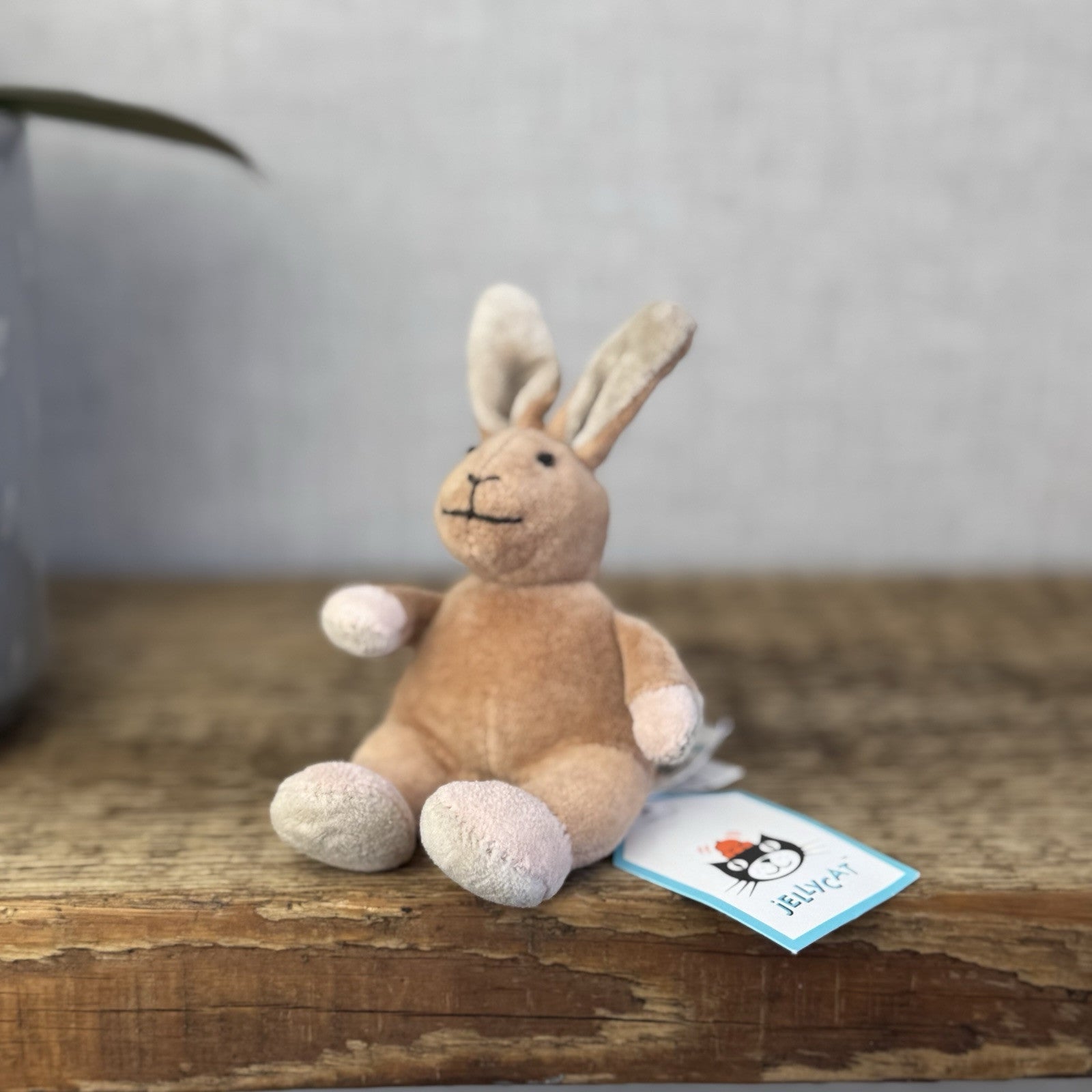 Jellycat Baby Rumble Tumble Bunny - Tiny Vintage Soft Toy Mini Bunny 4" 