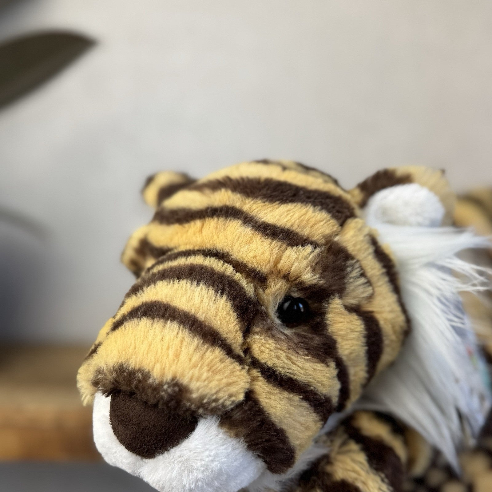Jellycat Large Taylor Tiger - Large Laying Tiger Soft Toy Beanie Retired 18"