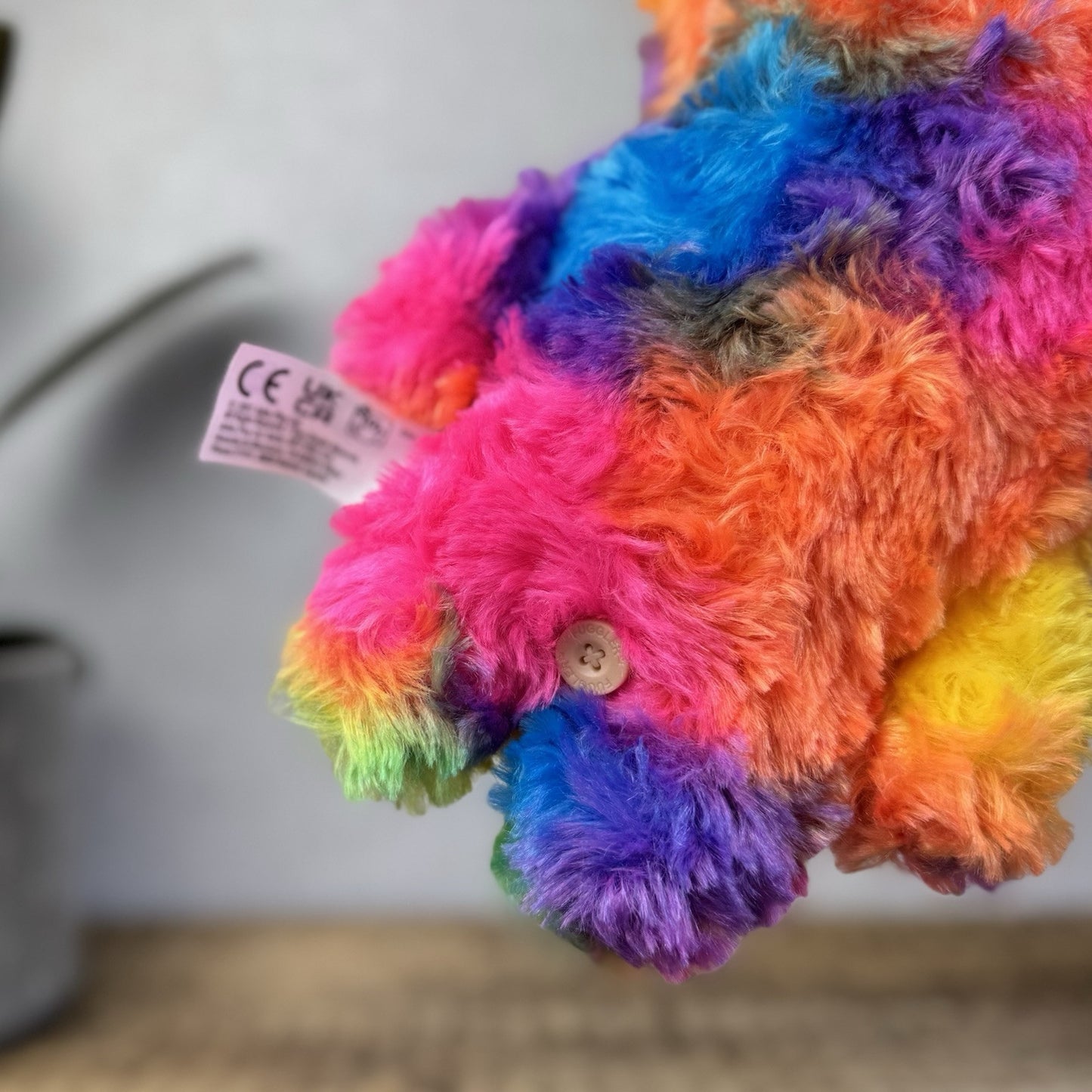 Fuggler Funny Ugly Monster - Laboratory Misfits Rainbow Grin Grin Snuggler  (2)