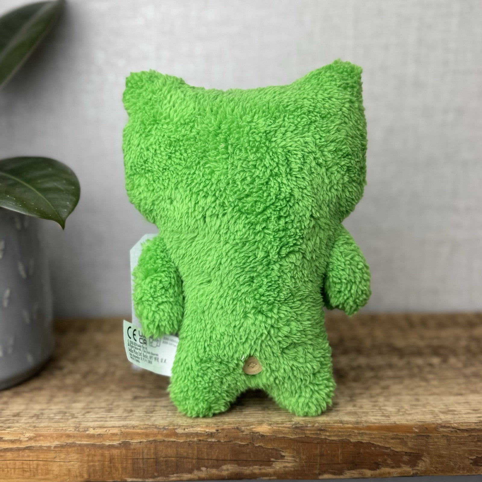 Fuggler Funny Ugly Monster Snuggler Edition - Munch Much Green Fugg Rare Soft