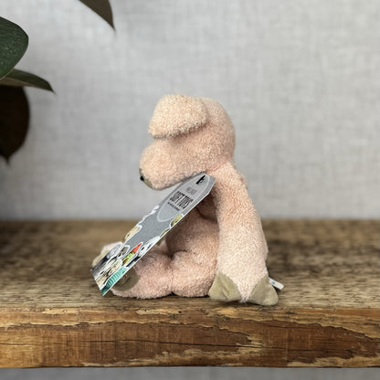 Jellycat Baby Bunglie Pig - Tiny Bunglie Pink Pig Vintage Old Collectible 7”