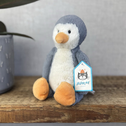 Jellycat Small Bashful Penguin - Grey Small Penguin With Tags Retired Beanie 8"