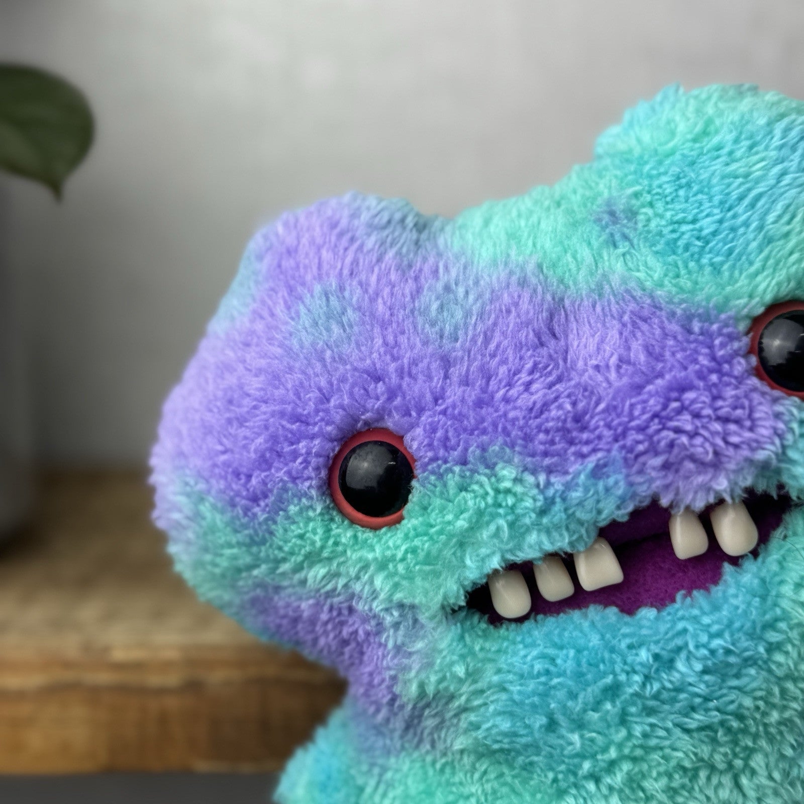 Fuggler Funny Ugly Monster Gaptooth McGoo Laboratory Misfits Purple/blue Monster