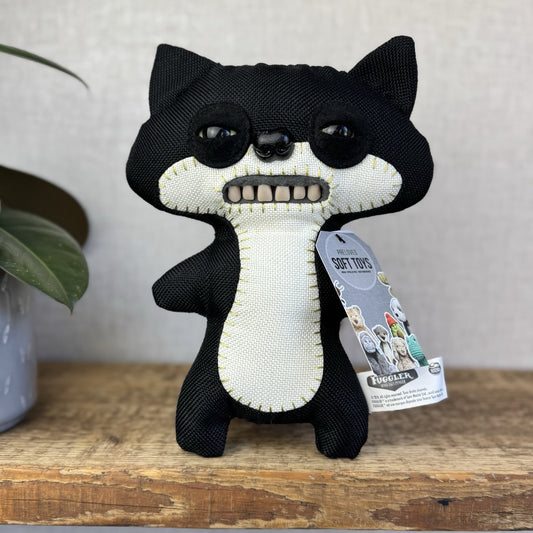 Fuggler Black Suspicious Fox Chase Glow In the Dark Ltd Edition RARE Fuggler #2