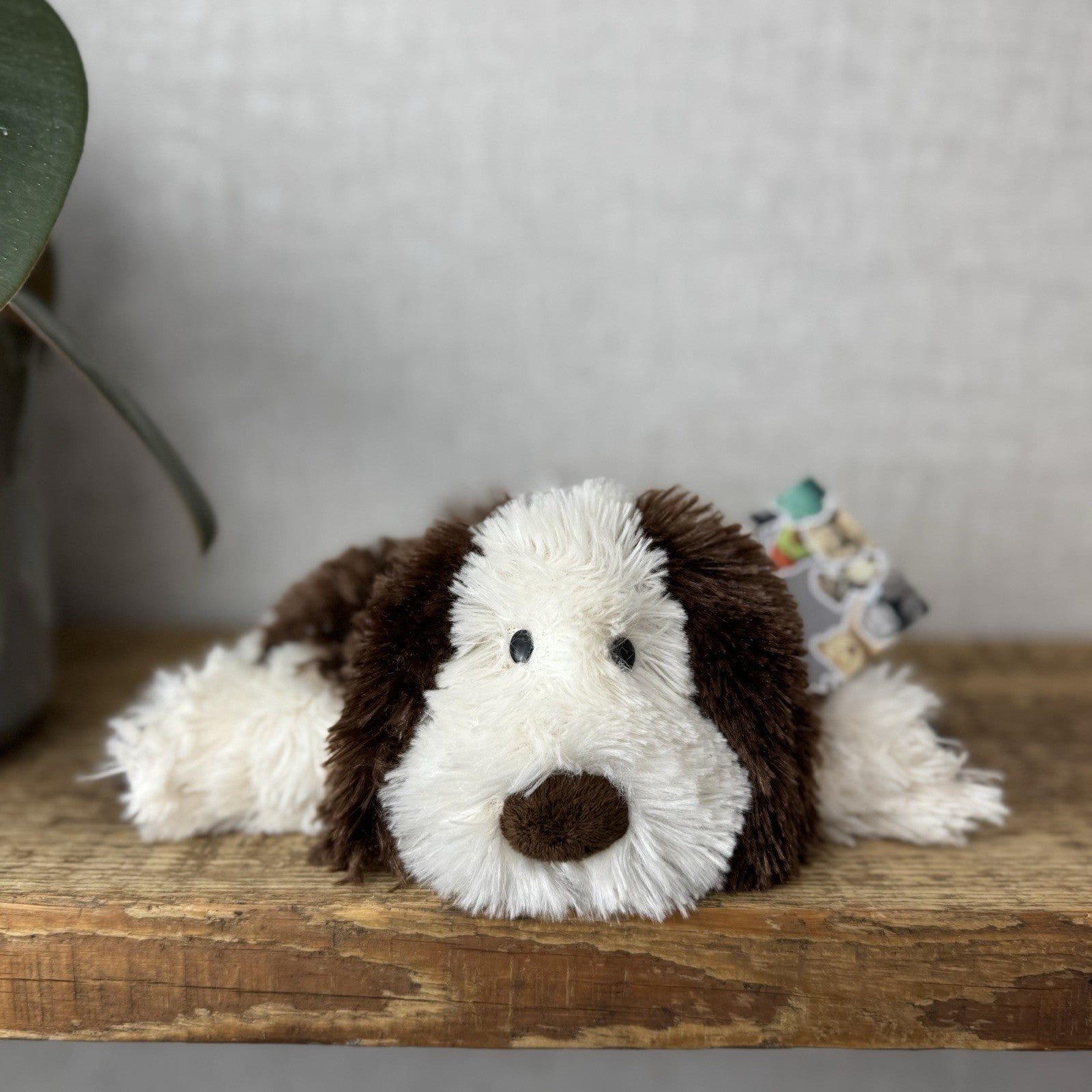 Jellycat Small Truffles Puppy Dog  - Small Truffles Puppy Cream/Brown Small  7”