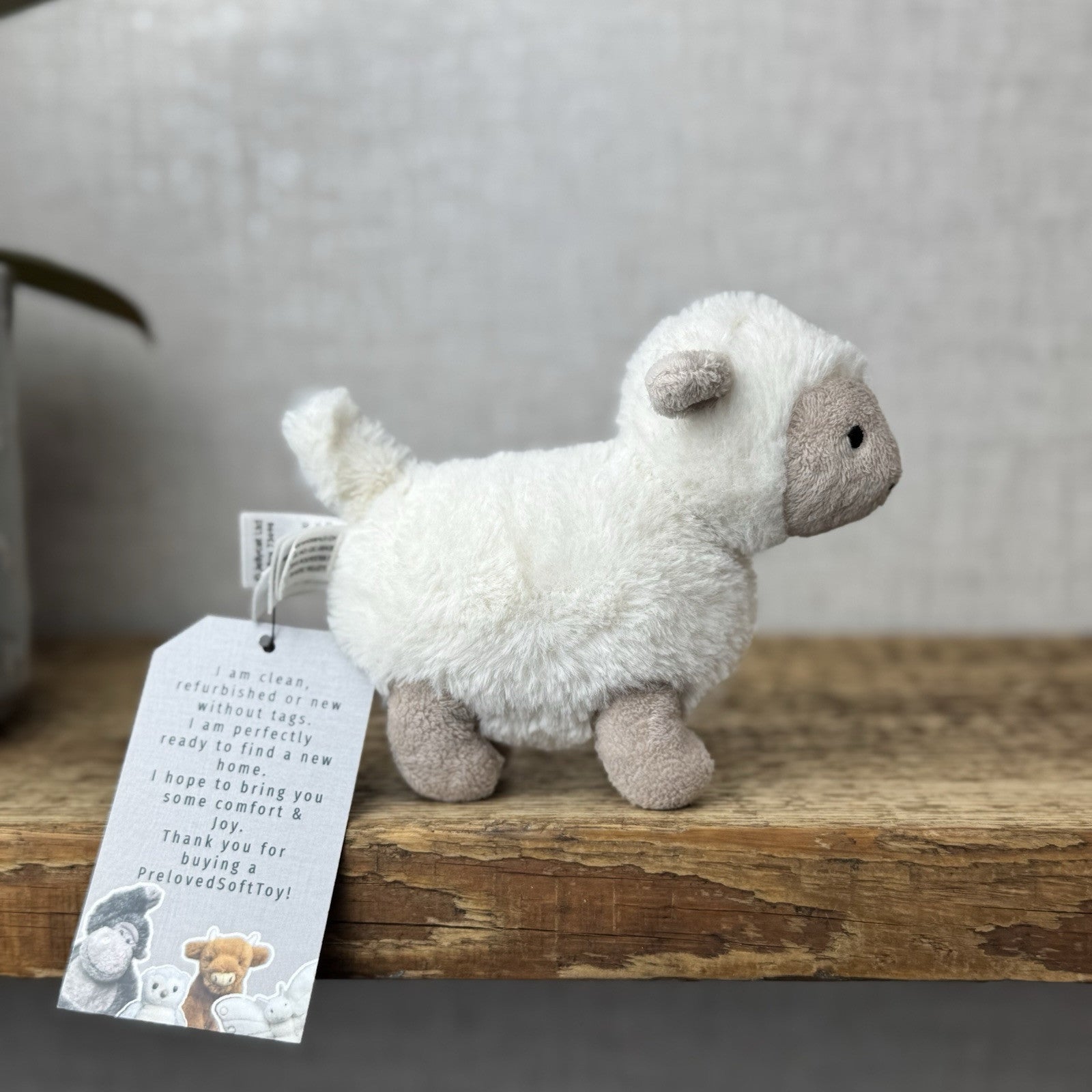 Jellycat Diddle Lamb - Diddle Collection - Tiny Sheep/Lamb Pocket Pal 5"