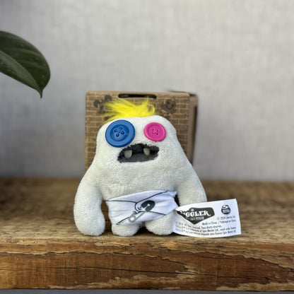 Fuggler Baby Fugg - Funny Ugly Monster Baby - White Button Eyes With Box 