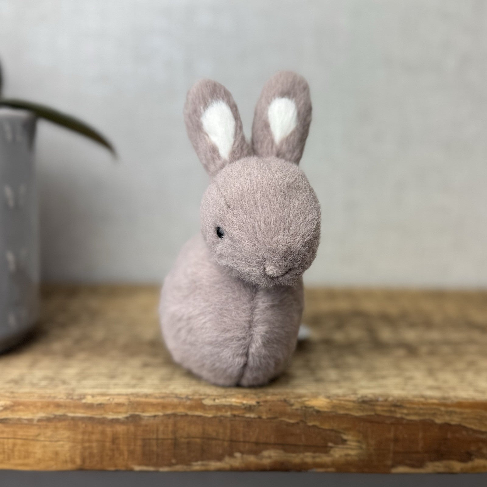 Jellycat Pebblet Mushroom Bunny Rabbit - Small Purple/Brown Rabbit Fluffy