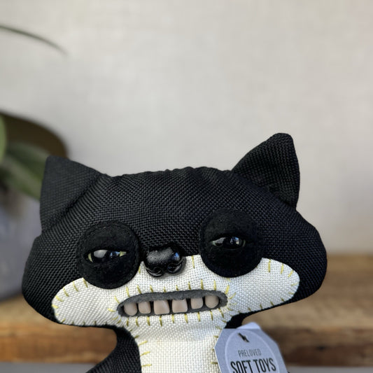 Fuggler Black Suspicious Fox Chase Glow In the Dark Ltd Edition RARE Fuggler #2