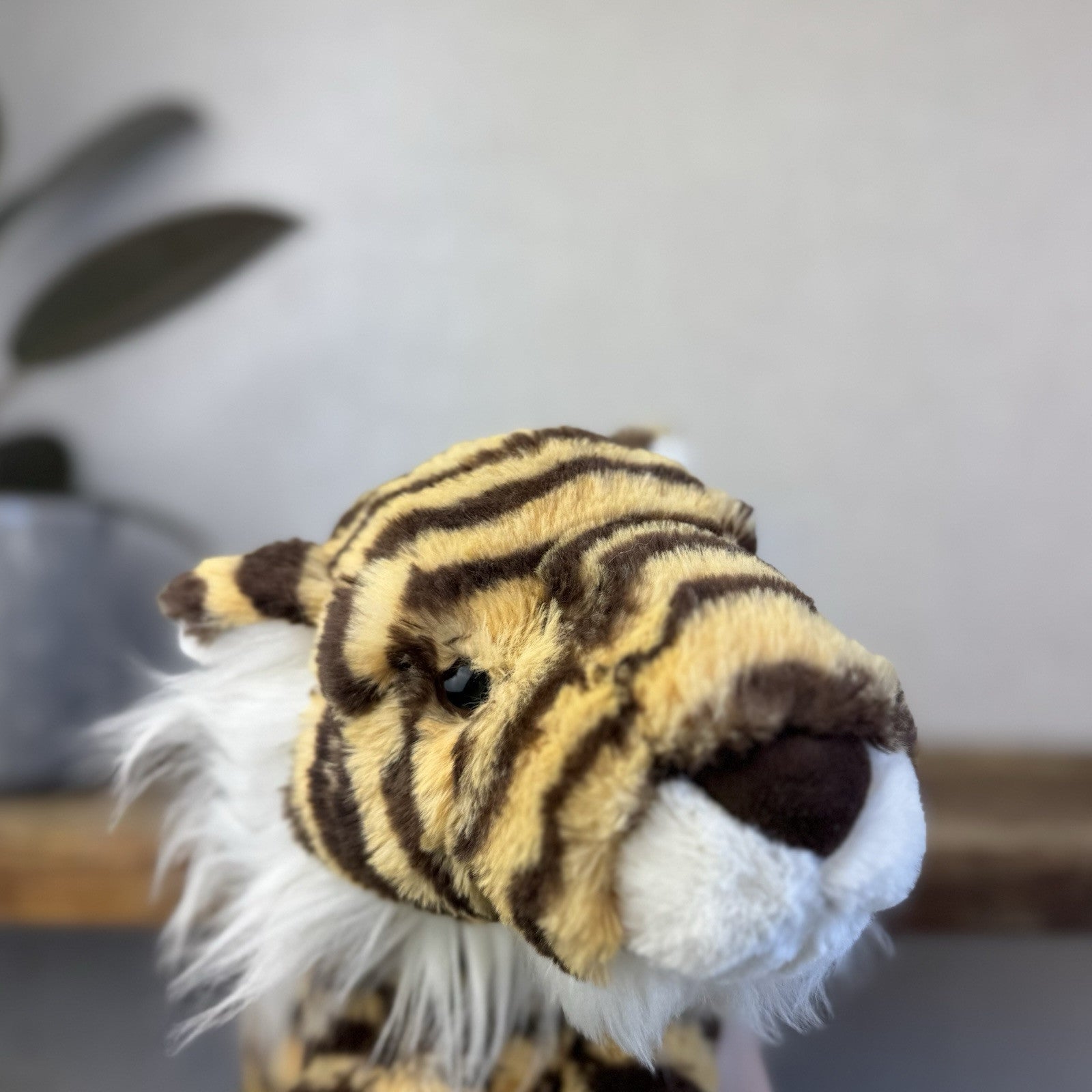 Jellycat Large Taylor Tiger - Large Laying Tiger Soft Toy Beanie Retired 18"
