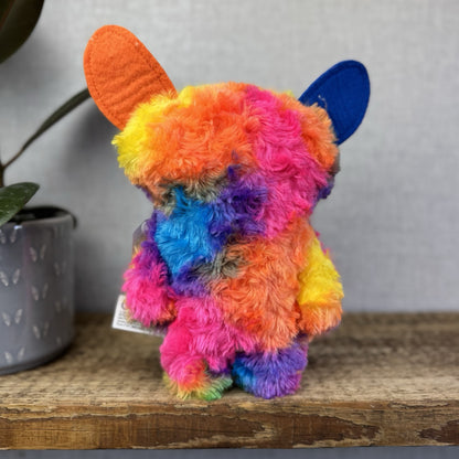 Fuggler Funny Ugly Monster - Laboratory Misfits Rainbow Grin Grin Snuggler  (2)