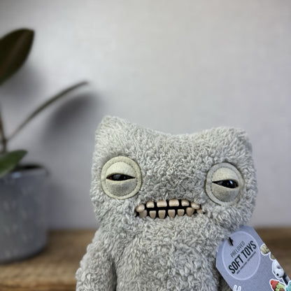 Fuggler Funny Ugly Monster Snuggler Edition - Munch Much Grey Snuggler Rare Soft