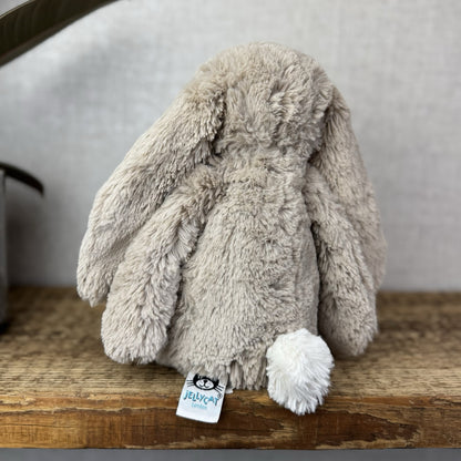 Jellycat Medium Bashful Beige Bunny - Light Brown Bunny Soft Toy Beanie 12” (3)