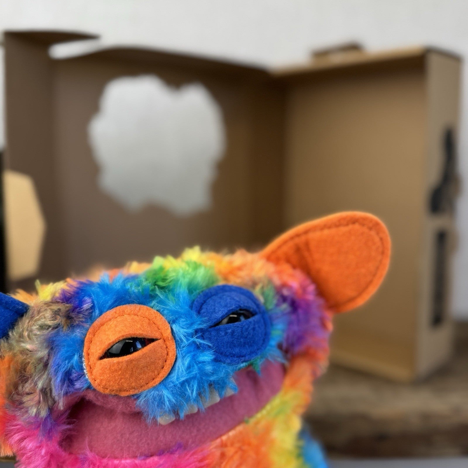 Fuggler Funny Ugly Monster Snuggler Edition Rainbow Grin Grin Snuggler With Box
