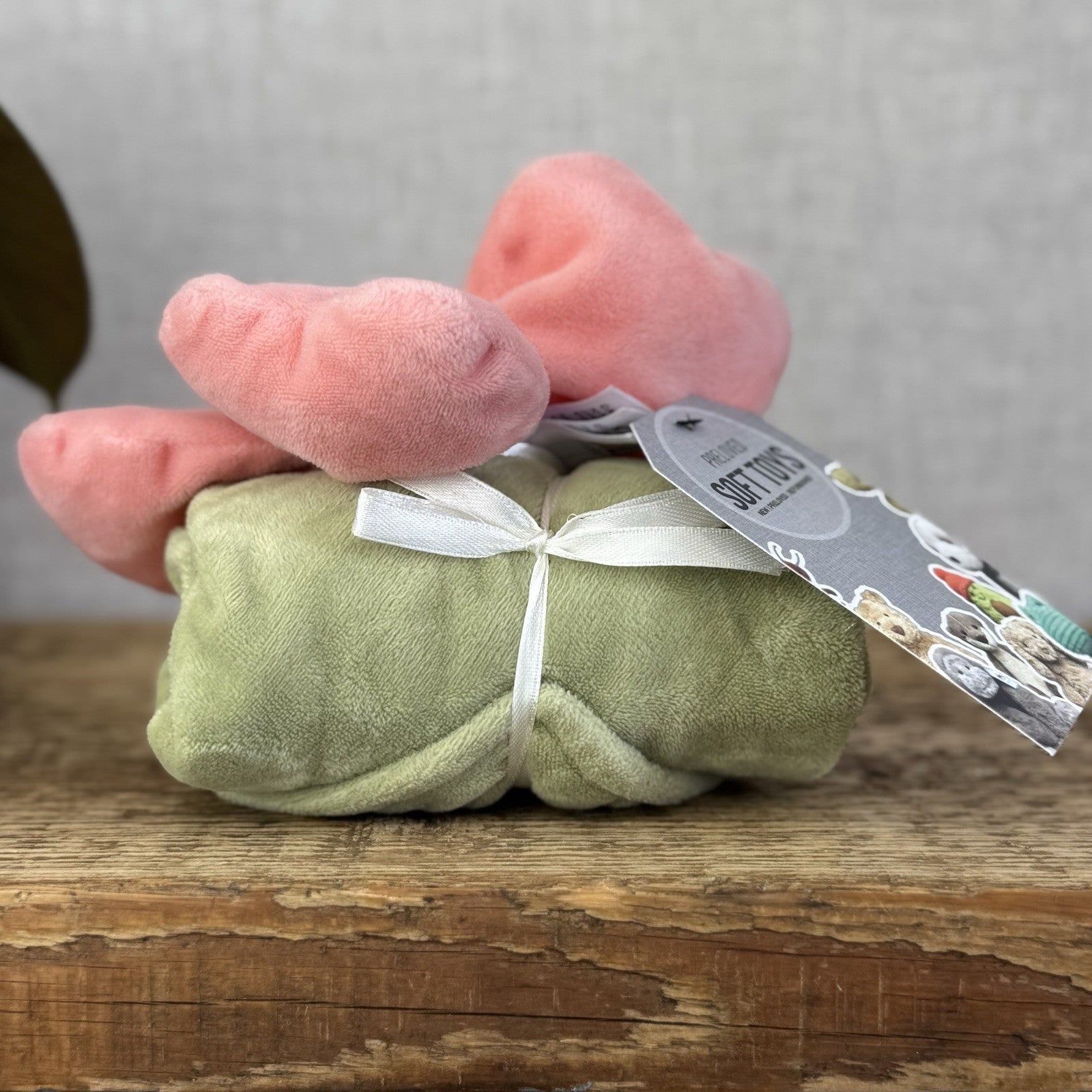 Jellycat Fleury Petunia Soother - Pink Flower Soft Comfort Blanket Baby Girl