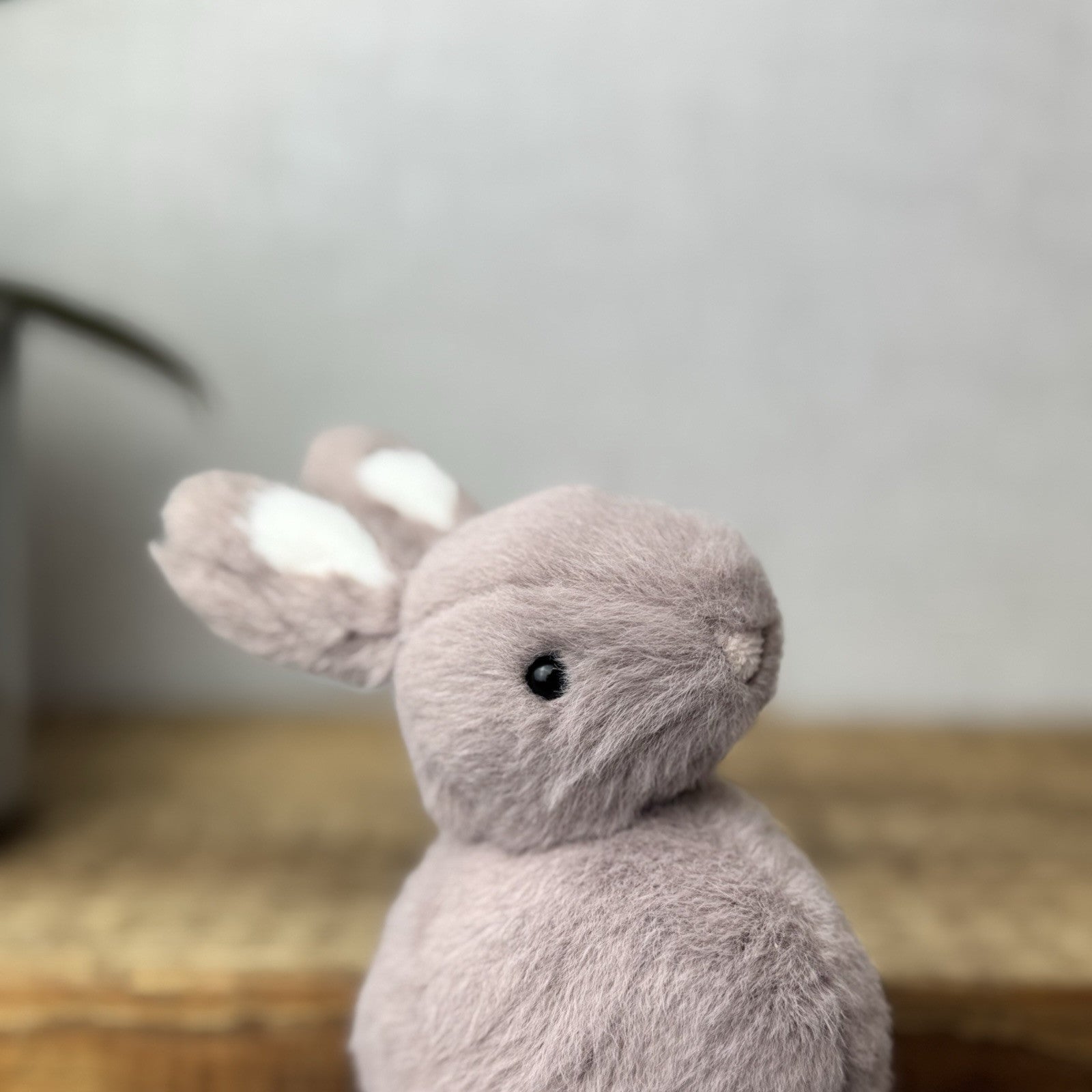 Jellycat Pebblet Mushroom Bunny Rabbit - Small Purple/Brown Rabbit Fluffy