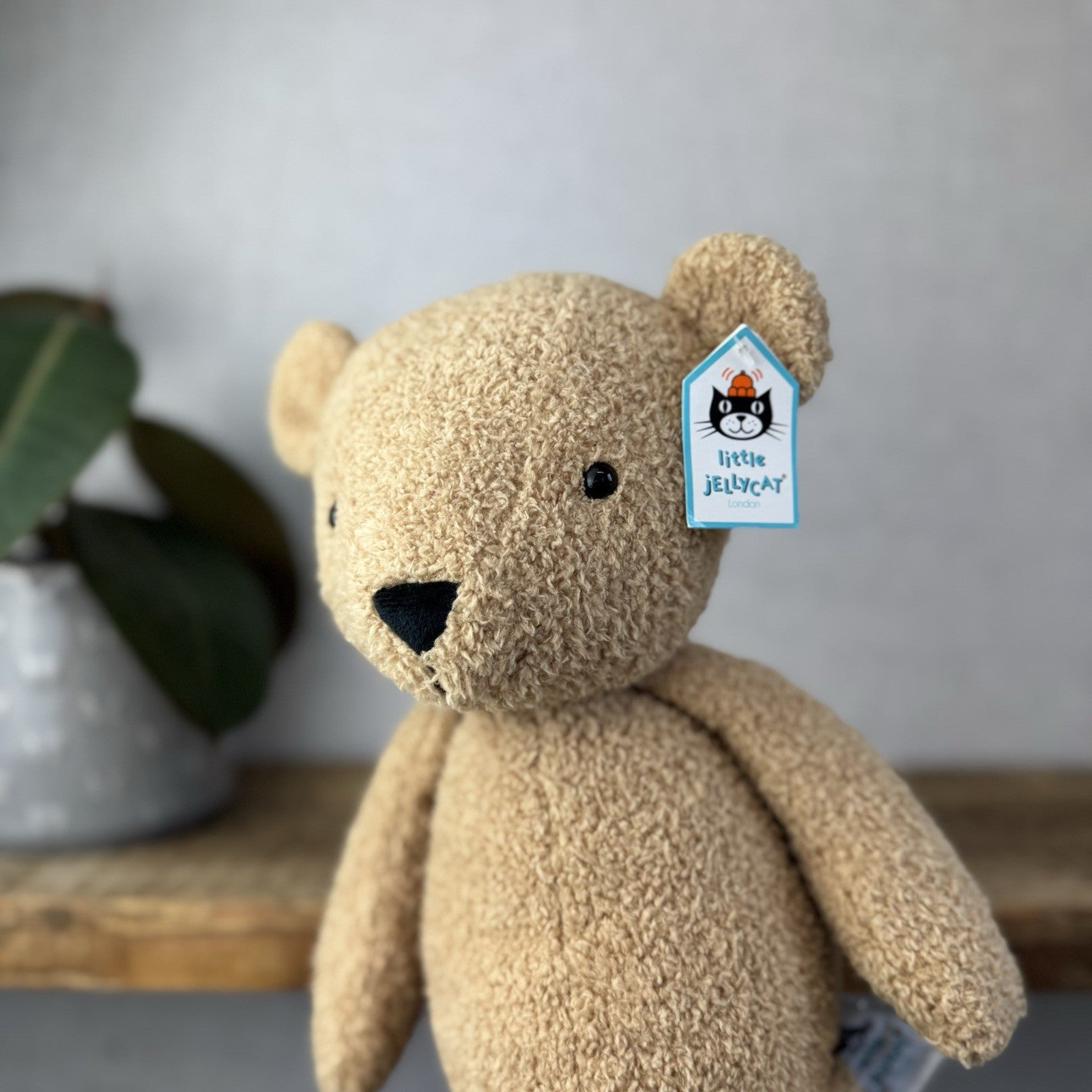 Jellycat Big Teddy - Large Little Jellycat Teddy Soft Toy With Tags Pristine 16"