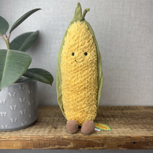 Jellycat Amuseable Sweetcorn New With Tags - Soft Toy Food Collectible Tags 12”