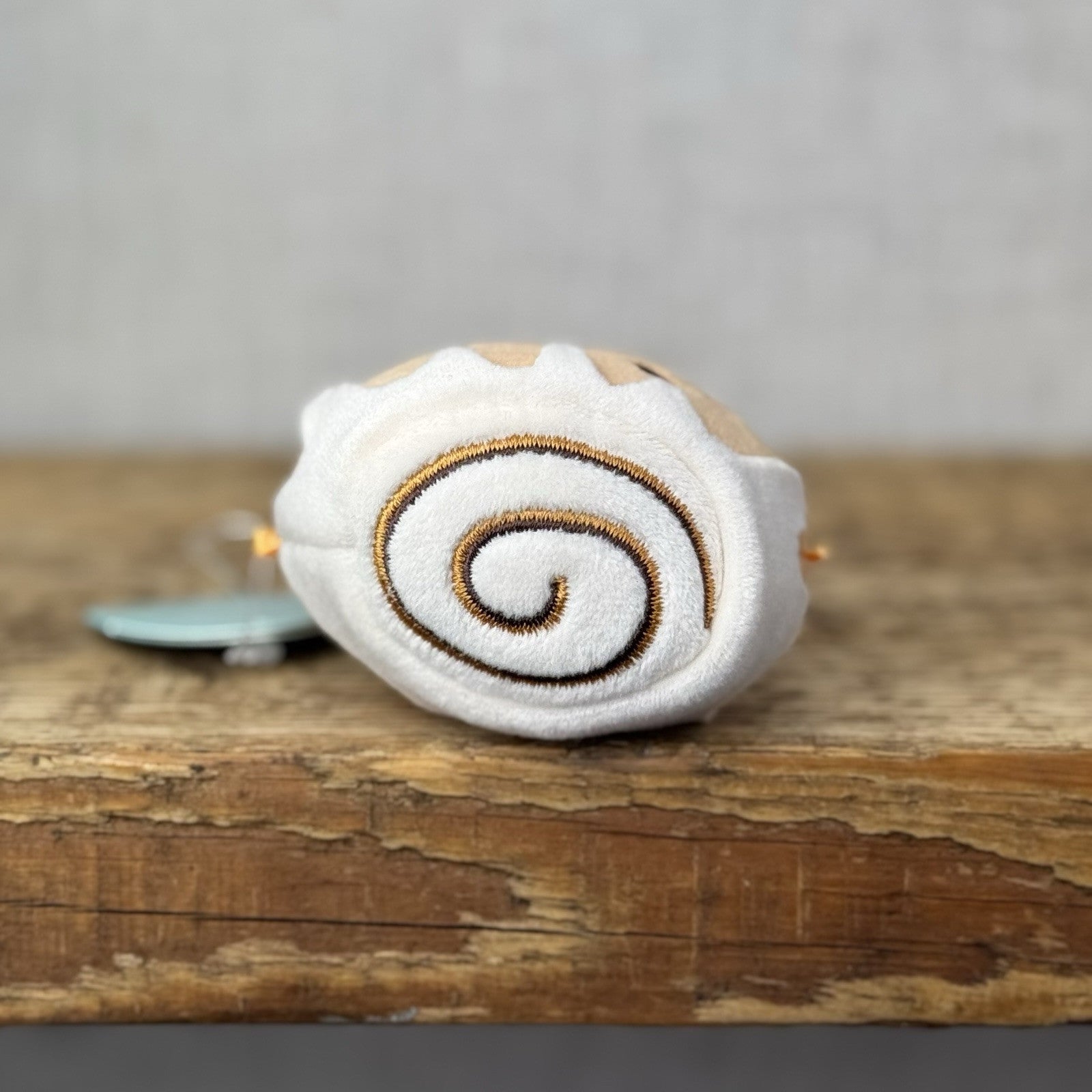Squishmallow Micromallow Chanel Cinnamon Roll Tiny Pastry Squish New Tags 2.5"