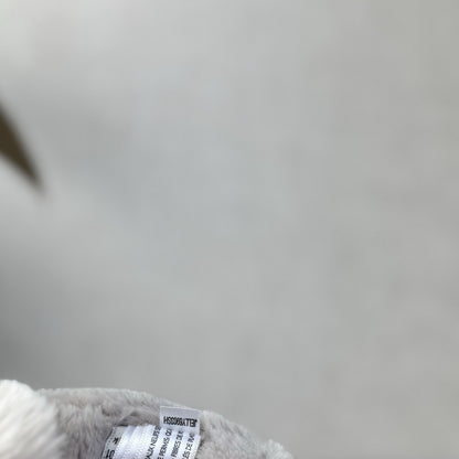 Jellycat Nibs Bunny - Retired Grey Beanie Rabbit - Big Feet Lop Eared 9"