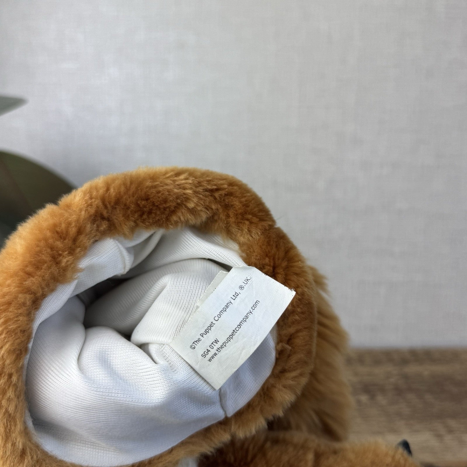 The Puppet Company - Fox Long Sleeve Puppet With Tail Fox Wildlife Puppet 14"