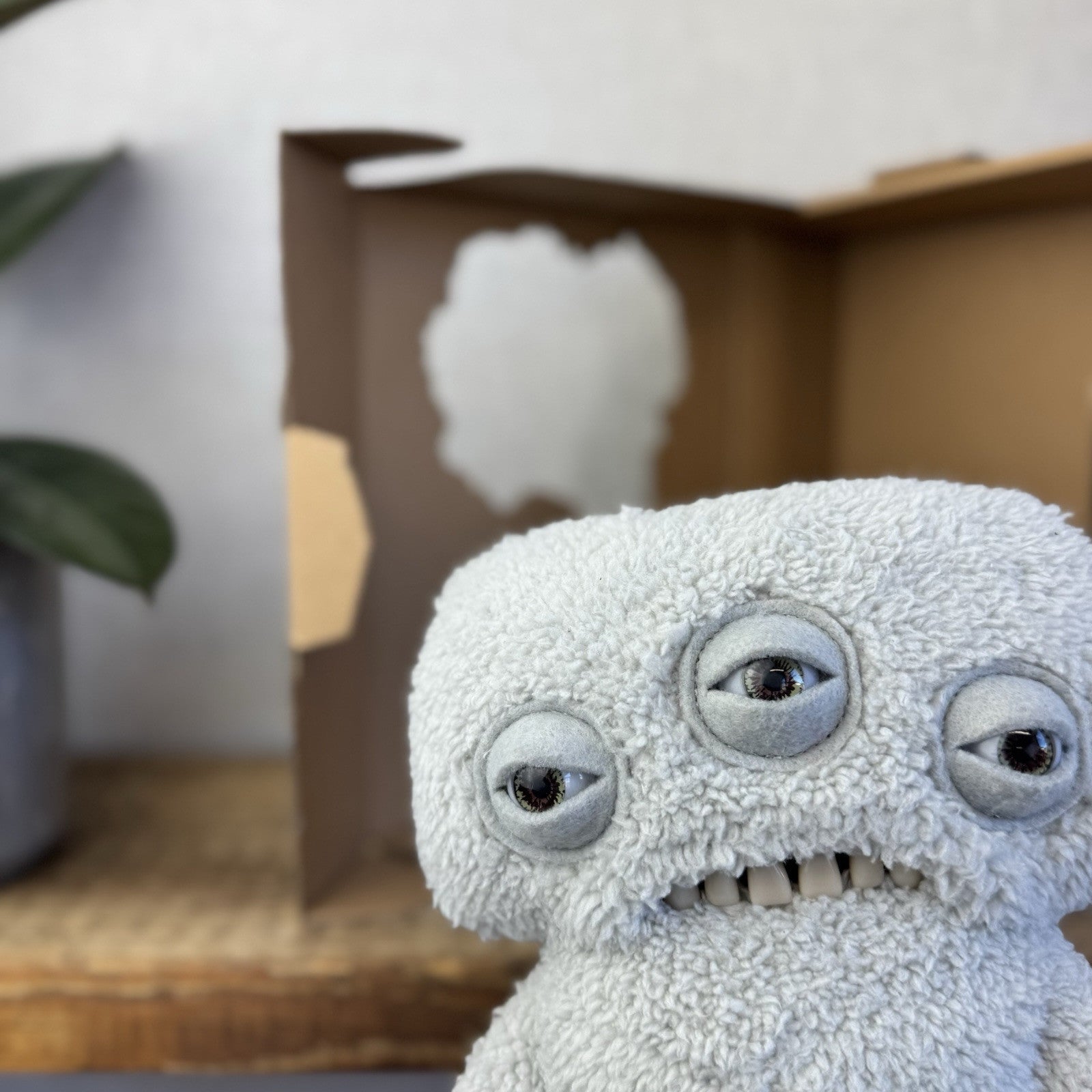 Fuggler Budgie Fuggler - Annoyed Alien Heart Underpants 3 eyed Fuggler With Box 