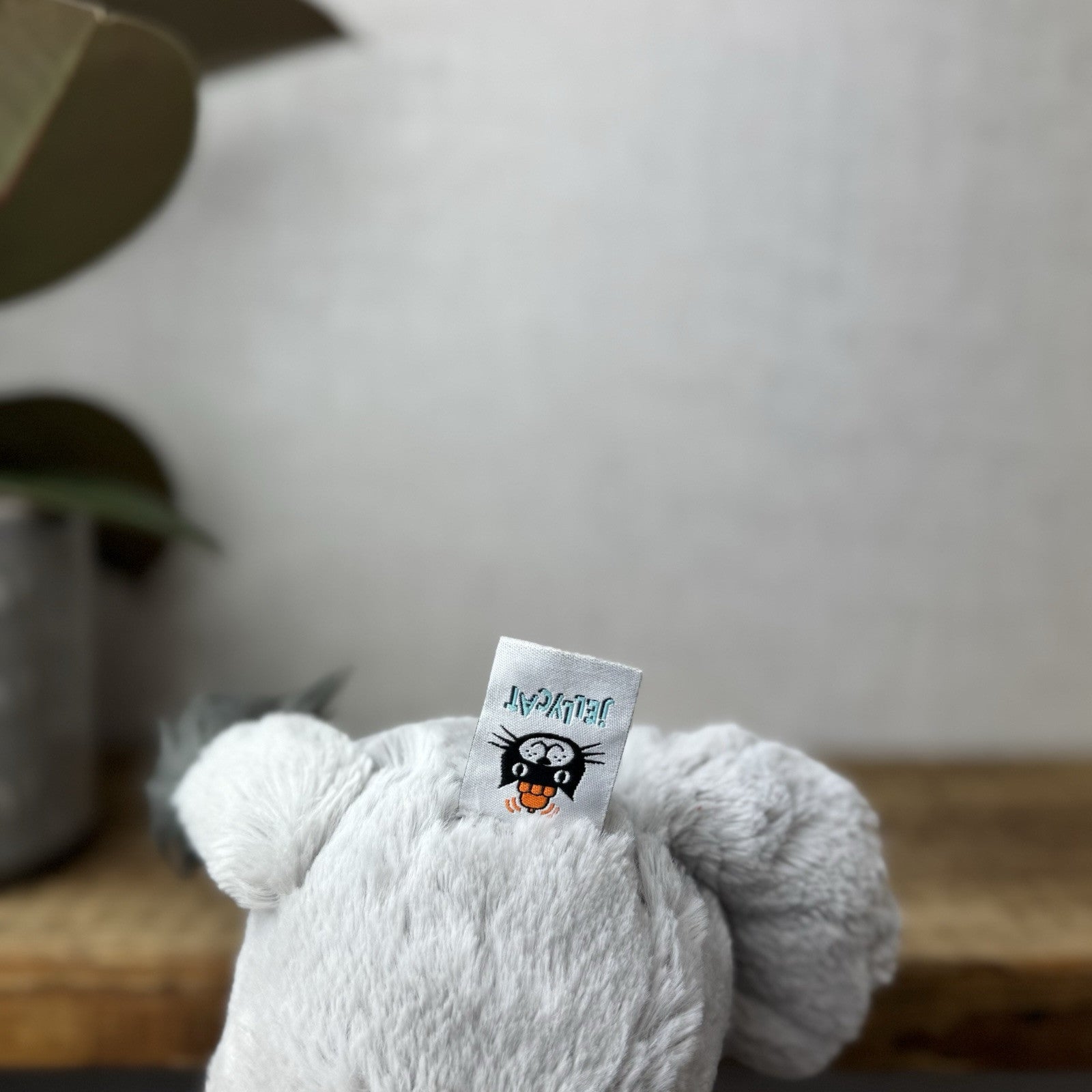 Jellycat Medium Bashful Donkey - Jellycat Donkey - Grey Donkey Beanie 12” (2)
