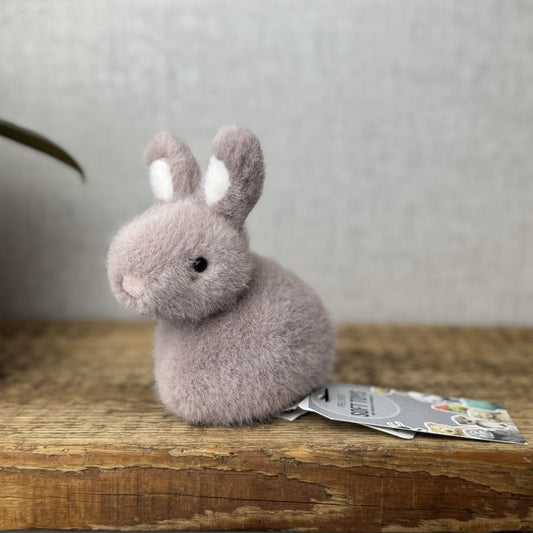 Jellycat Pebblet Mushroom Bunny Rabbit - Small Purple/Brown Rabbit Fluffy (2)