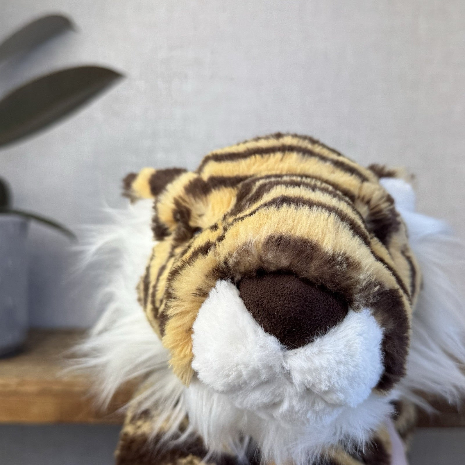 Jellycat Large Taylor Tiger - Large Laying Tiger Soft Toy Beanie Retired 18"