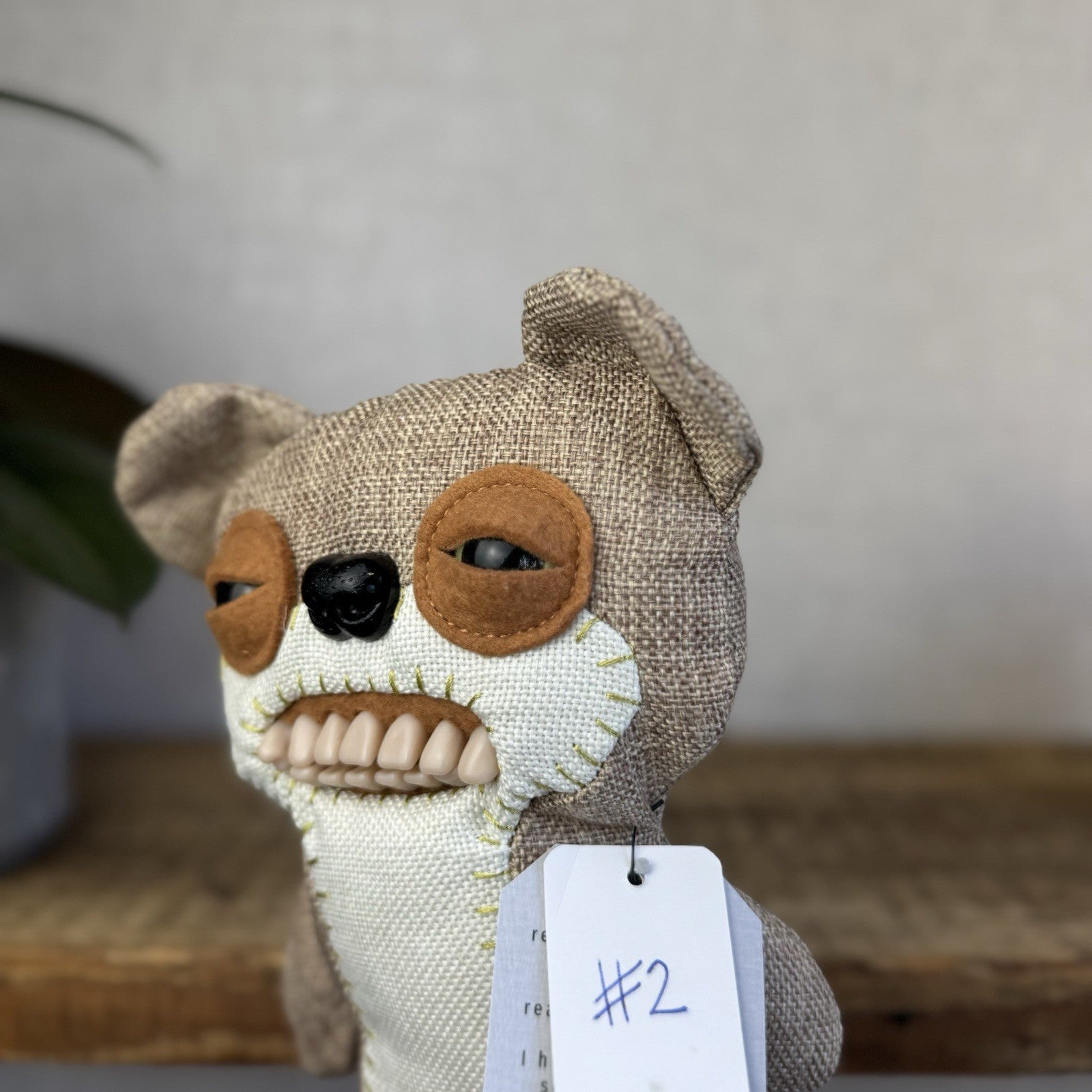 Fuggler Teddy Bear Nightmare Funny Ugly Monster Soft Toy Plush Chase Rare #2