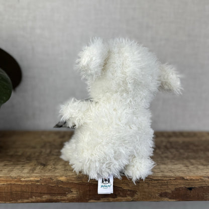 Jellycat Little Lamb - Small White/Cream Lamb Fuzzy Curly Fur Small Lamb 8"