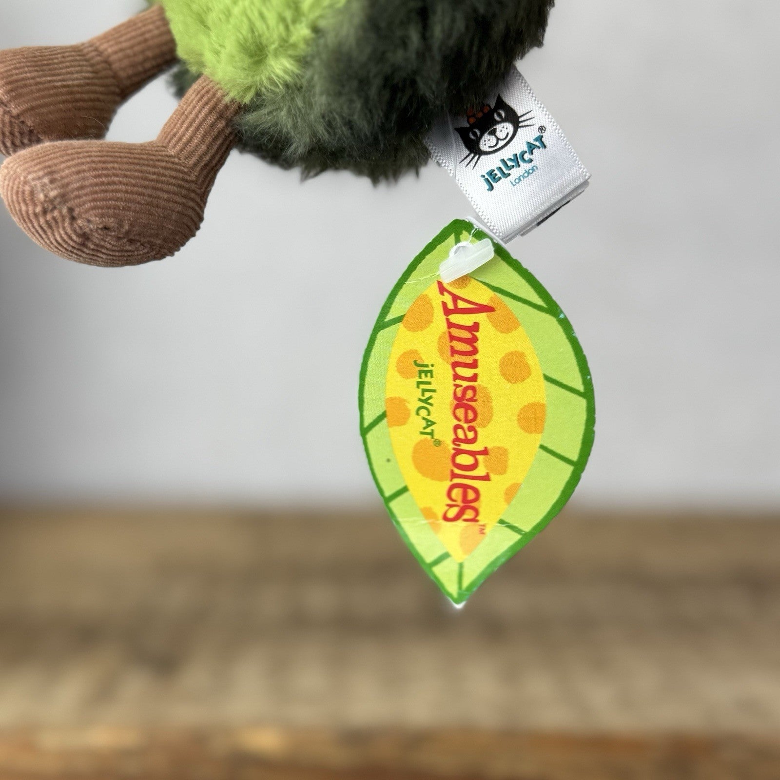 Jellycat Amuseable Papaya Cozi - Avocado With Red Bobble Hat Plush Soft Toy New
