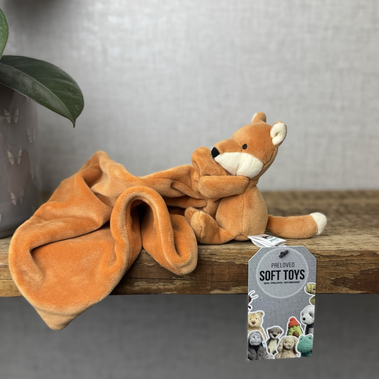 Jellycat My First Fox Soother - Orange Velour Fox Friend Soother Small Soft Baby