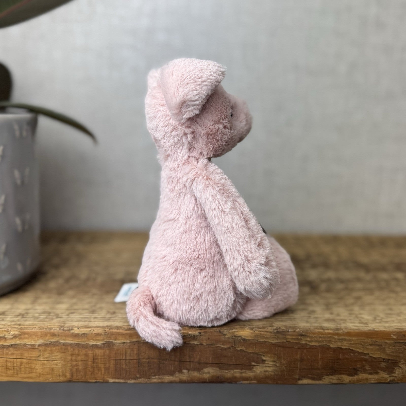 Jellycat Small Bashful Pig - Small Light Pink Piglet Beanie Soft Toy 8”