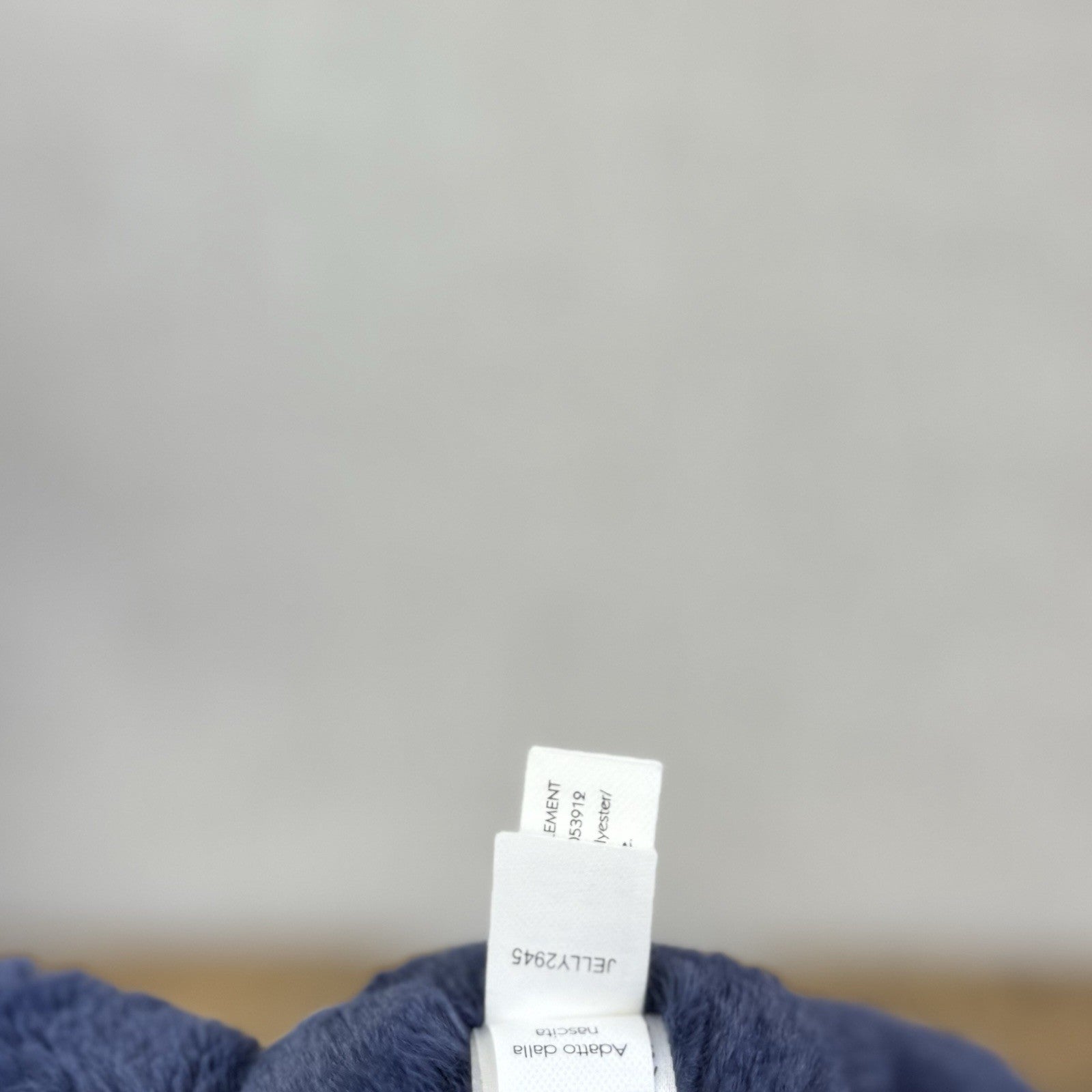 Jellycat Small Bashful Navy Elephant - Bashful Elephant Navy With Tusks NWOT 8"
