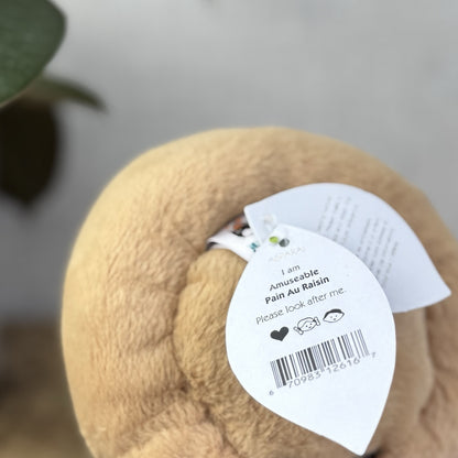 Jellycat Amuseable Pan Au Raisin - New With Tags Food Play Pastry Soft Toy 5”